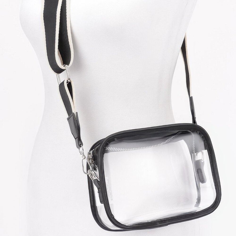 Transparent Camera Bag W/ Wide Strap